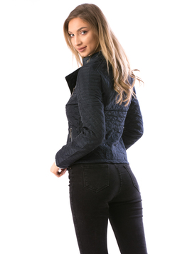Geaca Dama CollarTzy166 Bleumarin