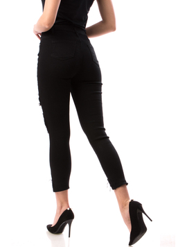 Jeans Dama MettyOr87 Negru