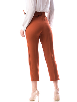 Pantaloni Dama Fengy167 Caramiziu