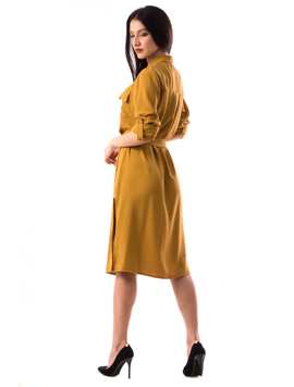Rochie Dama TeZe199 Mustar