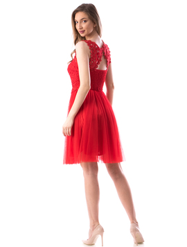 Rochie Dama Dissy544 Rosu