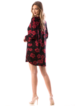 Rochie Dama LycraFlower Grena