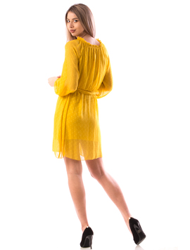 Rochie Dama UniT189 Galben