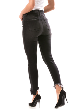 Jeans Dama JennyRipped Negru