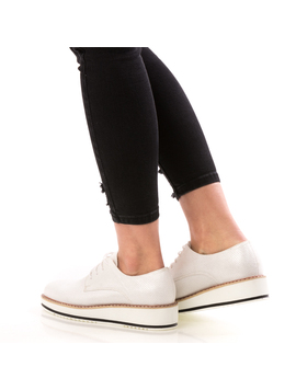 Pantofi Dama HotStep Alb
