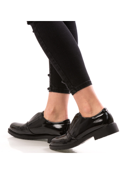 Pantofi Dama GlossyStep Negru
