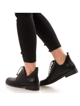 Pantofi Dama LongBack Negru