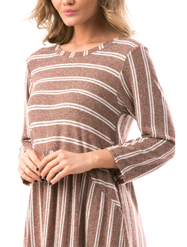Rochie Dama StripesareFun Maro