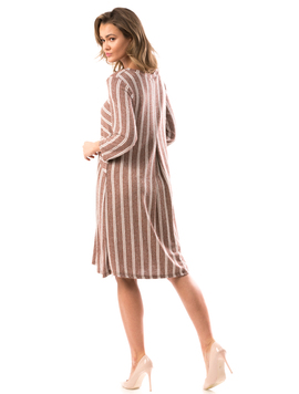Rochie Dama StripesareFun Maro