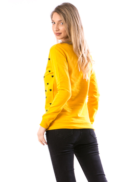 Bluza Dama Hearts67 Mustar