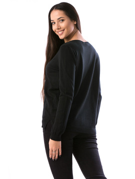 Bluza Dama FlowersOnMe45 Negru