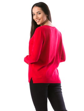 Bluza Dama FlowersOnMe45 Rosu