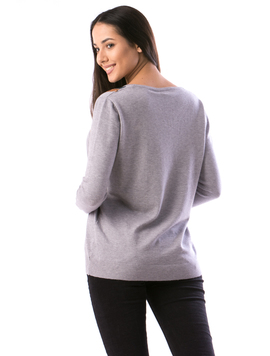 Bluza Dama ShSequins18 Gri