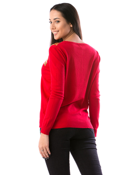 Bluza Dama ShSequins18 Rosu