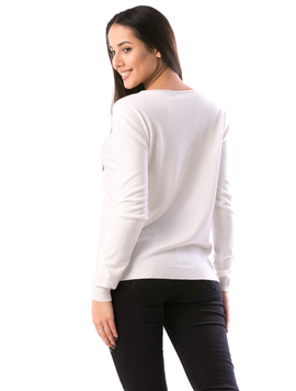 Bluza Dama JustInParis98 Alb