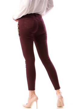 Jeans Dama NiceyFlowers675 Grena