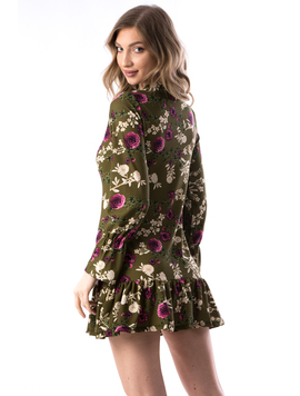 Rochie Dama Flaffy678 Kaki