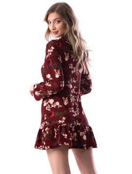 Rochie Dama Flaffy678 Grena