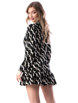 Rochie Dama Flaffy684 Negru
