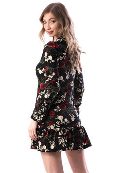 Rochie Dama Flaffy688 Negru