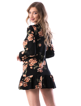 Rochie Dama Flaffy690 Negru