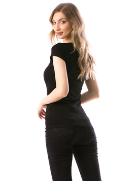 Tricou Dama JustSimple789 Negru