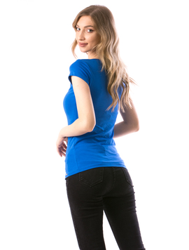 Tricou Dama JustSimple789 Albastru