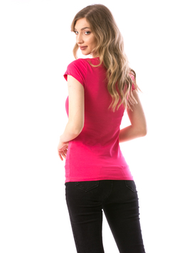 Tricou Dama JustSimple789 Fucsia
