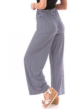 Pantaloni Dama SmartFit Alb si Bleumarin