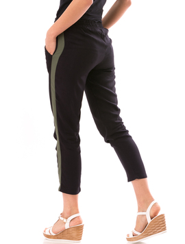 Pantaloni Dama SunHero Negru Si Kaki