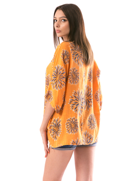 Bluza Dama FreshFloowers Portocaliu