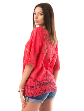 Bluza Dama ReynaLong28 Rosu