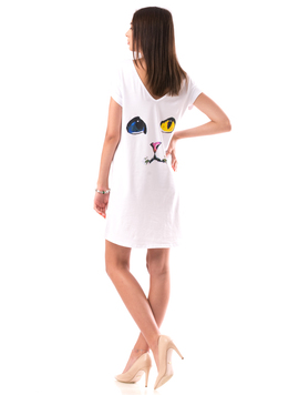 Bluza Dama PrezCat Alb