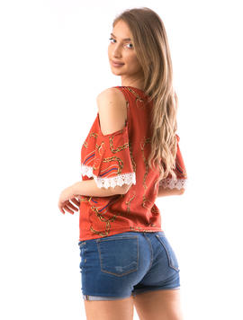 Bluza Dama ReminaBee Caramiziu