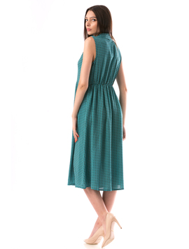 Rochie Dama BobleRound Turcoaz