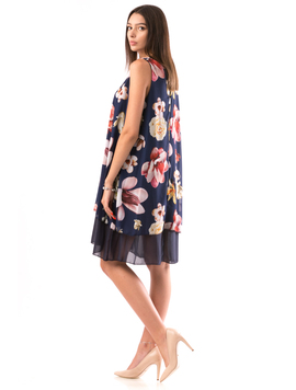 Rochie Dama RowyFLowersBrew Bleumarin