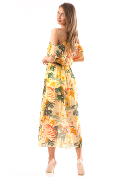 Rochie Dama Rentry49 Galben