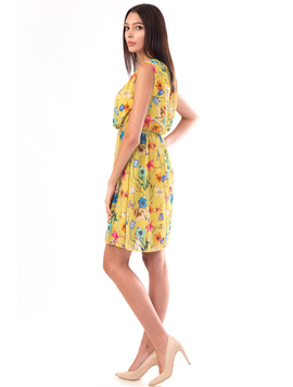 Rochie Dama Hrty88 Galben