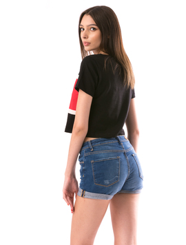 Tricou Dama WonderfulTeam Negru