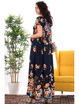 Rochie Dama Justinna Bleumarin