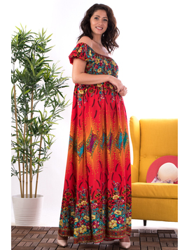 Rochie Dama Justinna Rosu