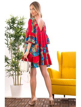 Rochie Dama FrydaStyle Rosu