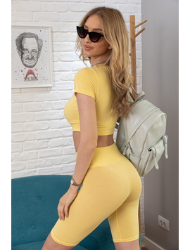 Compleu Dama Doua Piese Magisrty Galben
