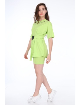 Compleu Dama Colant Cu Tricou Minerva Vernil