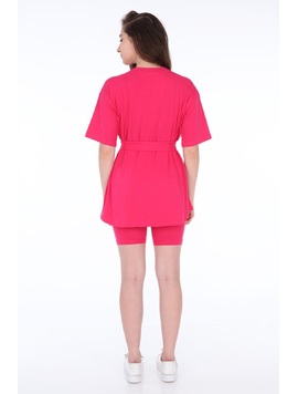 Compleu Dama Colant Cu Tricou Minerva Fucsia