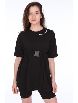 Compleu Dama Colant Cu Tricou Minerva Negru