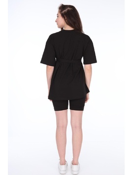 Compleu Dama Colant Cu Tricou Minerva Negru