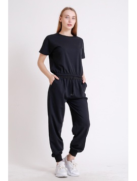 Compleu Dama Pantalon Kung Cu Tricou Argyst Negru