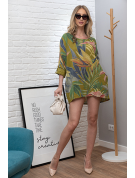 Rochie Dama Panza De In In Mergyt Verde