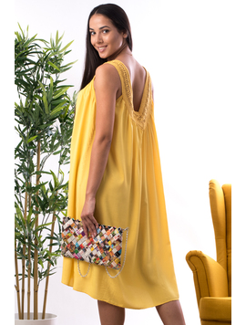 Rochie Dama Sarsy Galben